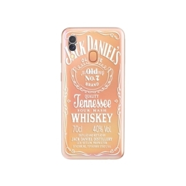 iSaprio Transparent White Jack Samsung Galaxy A40