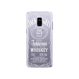 iSaprio Transparent White Jack Samsung Galaxy A8+