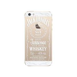 iSaprio Transparent White Jack Apple iPhone 5/5S/SE