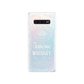 iSaprio Transparent White Jack Samsung Galaxy S10+