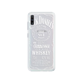 iSaprio Transparent White Jack Samsung Galaxy A70