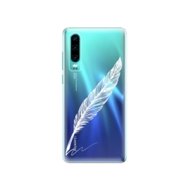 iSaprio Writing By Feather Huawei P30