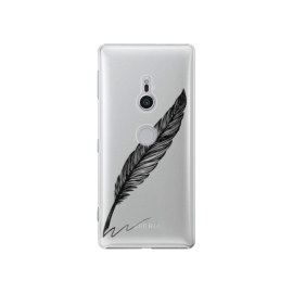 iSaprio Writing By Feather Sony Xperia XZ2