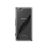iSaprio Writing By Feather Sony Xperia M - cena, porovnanie