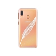 iSaprio Writing By Feather Samsung Galaxy A40 - cena, porovnanie