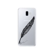 iSaprio Writing By Feather Samsung Galaxy J6+ - cena, porovnanie