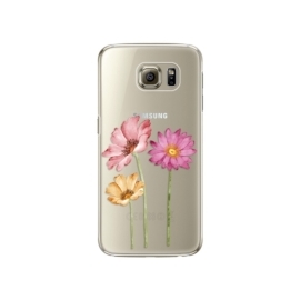 iSaprio Three Flowers Samsung Galaxy S6
