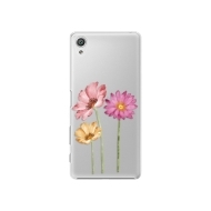 iSaprio Three Flowers Sony Xperia X - cena, porovnanie