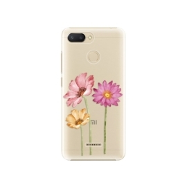 iSaprio Three Flowers Xiaomi Redmi 6