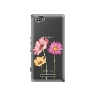 iSaprio Three Flowers Sony Xperia M - cena, porovnanie
