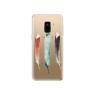 iSaprio Three Feathers Samsung Galaxy A8 2018 - cena, porovnanie