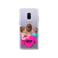 iSaprio Super Mama Two Girls Samsung Galaxy A8+ - cena, porovnanie