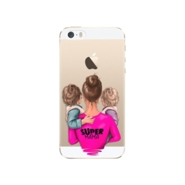 iSaprio Super Mama Two Boys Apple iPhone 5/5S/SE