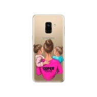 iSaprio Super Mama Two Girls Samsung Galaxy A8 2018 - cena, porovnanie