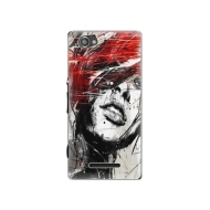 iSaprio Sketch Face Sony Xperia M - cena, porovnanie