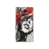iSaprio Sketch Face Sony Xperia M2 - cena, porovnanie