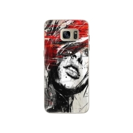 iSaprio Sketch Face Samsung Galaxy S7