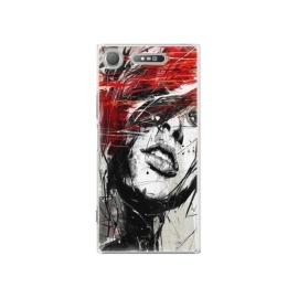 iSaprio Sketch Face Sony Xperia XZ1