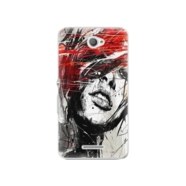 iSaprio Sketch Face Sony Xperia E4