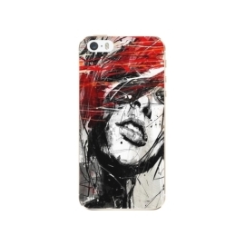 iSaprio Sketch Face Apple iPhone 5/5S/SE