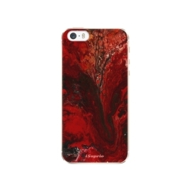 iSaprio RedMarble 17 Apple iPhone 5/5S/SE