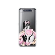 iSaprio Pink Bubble Samsung Galaxy A80 - cena, porovnanie