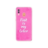 iSaprio Pink is my color Samsung Galaxy A40 - cena, porovnanie