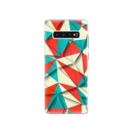 iSaprio Origami Triangles Samsung Galaxy S10+ - cena, porovnanie