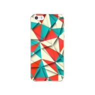 iSaprio Origami Triangles Apple iPhone 5/5S/SE - cena, porovnanie