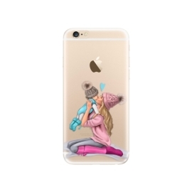 iSaprio Kissing Mom Blond and Boy Apple iPhone 6/6S