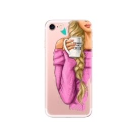 iSaprio My Coffe and Blond Girl Apple iPhone 7