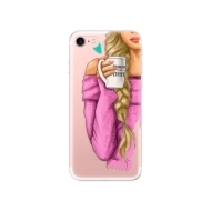 iSaprio My Coffe and Blond Girl Apple iPhone 7 - cena, porovnanie