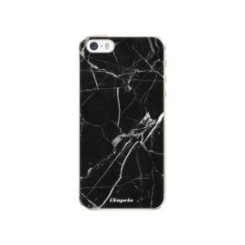 iSaprio Black Marble 18 Apple iPhone 5/5S/SE