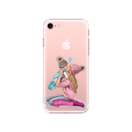 iSaprio Kissing Mom Blond and Boy Apple iPhone 7