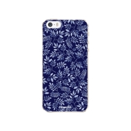 iSaprio Blue Leaves 05 Apple iPhone 5/5S/SE