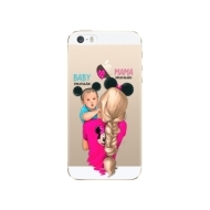 iSaprio Mama Mouse Blonde and Boy Apple iPhone 5/5S/SE - cena, porovnanie