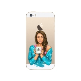 iSaprio Coffe Now Brunette Apple iPhone 5/5S/SE