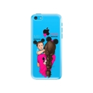 iSaprio Mama Mouse Brunette and Boy Apple iPhone 5C - cena, porovnanie