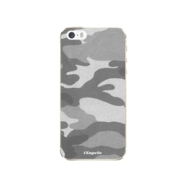 iSaprio Gray Camuflage 02 Apple iPhone 5/5S/SE
