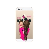 iSaprio Mama Mouse Brunette and Girl Apple iPhone 5/5S/SE - cena, porovnanie