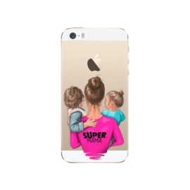 iSaprio Super Mama Boy and Girl Apple iPhone 5/5S/SE