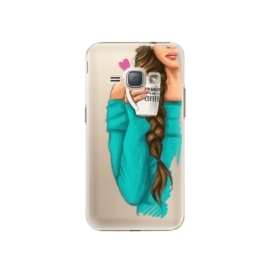 iSaprio My Coffe and Brunette Girl Samsung Galaxy J1