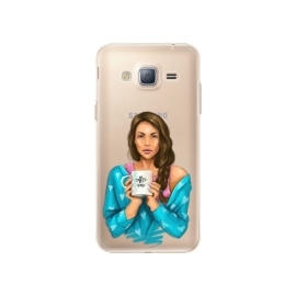 iSaprio Coffe Now Brunette Samsung Galaxy J3