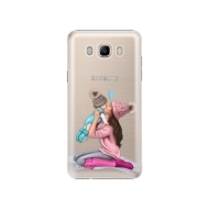 iSaprio Kissing Mom Brunette and Boy Samsung Galaxy J7 - cena, porovnanie