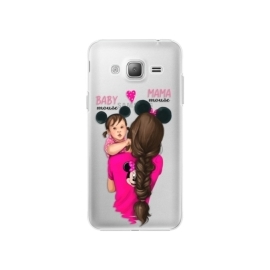 iSaprio Mama Mouse Brunette and Girl Samsung Galaxy J3