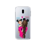 iSaprio Mama Mouse Brunette and Boy Samsung Galaxy J6+ - cena, porovnanie