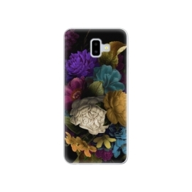 iSaprio Dark Flowers Samsung Galaxy J6+