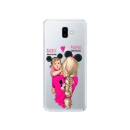 iSaprio Mama Mouse Blond and Girl Samsung Galaxy J6+