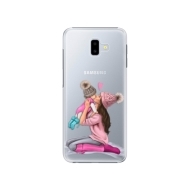 iSaprio Kissing Mom Brunette and Girl Samsung Galaxy J6+ - cena, porovnanie