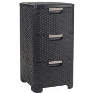 Curver Rattan Style 3x14L - cena, porovnanie